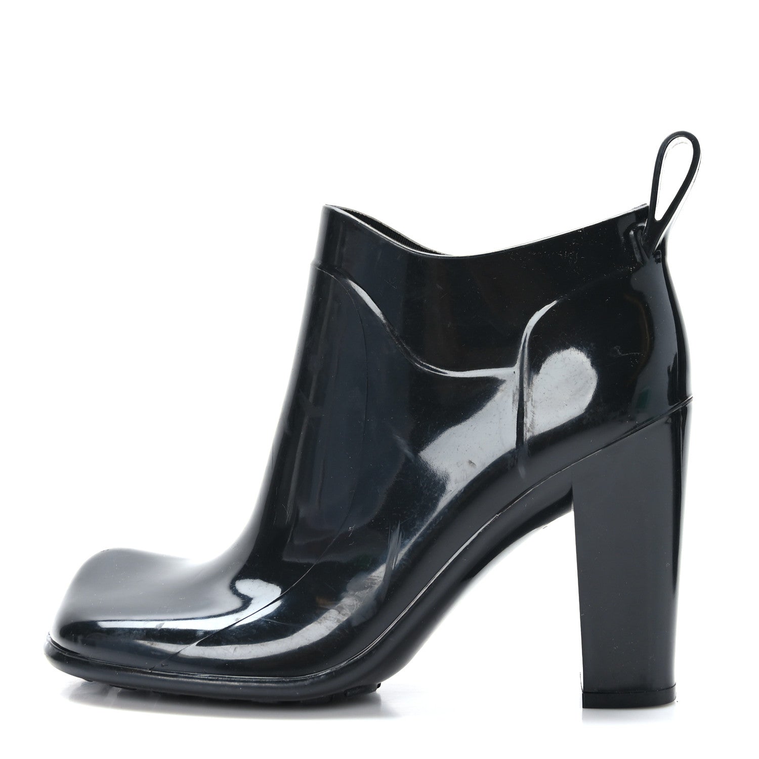 Bottega Veneta Rubber Storm Ankle Boots 39 Black 1 of 7