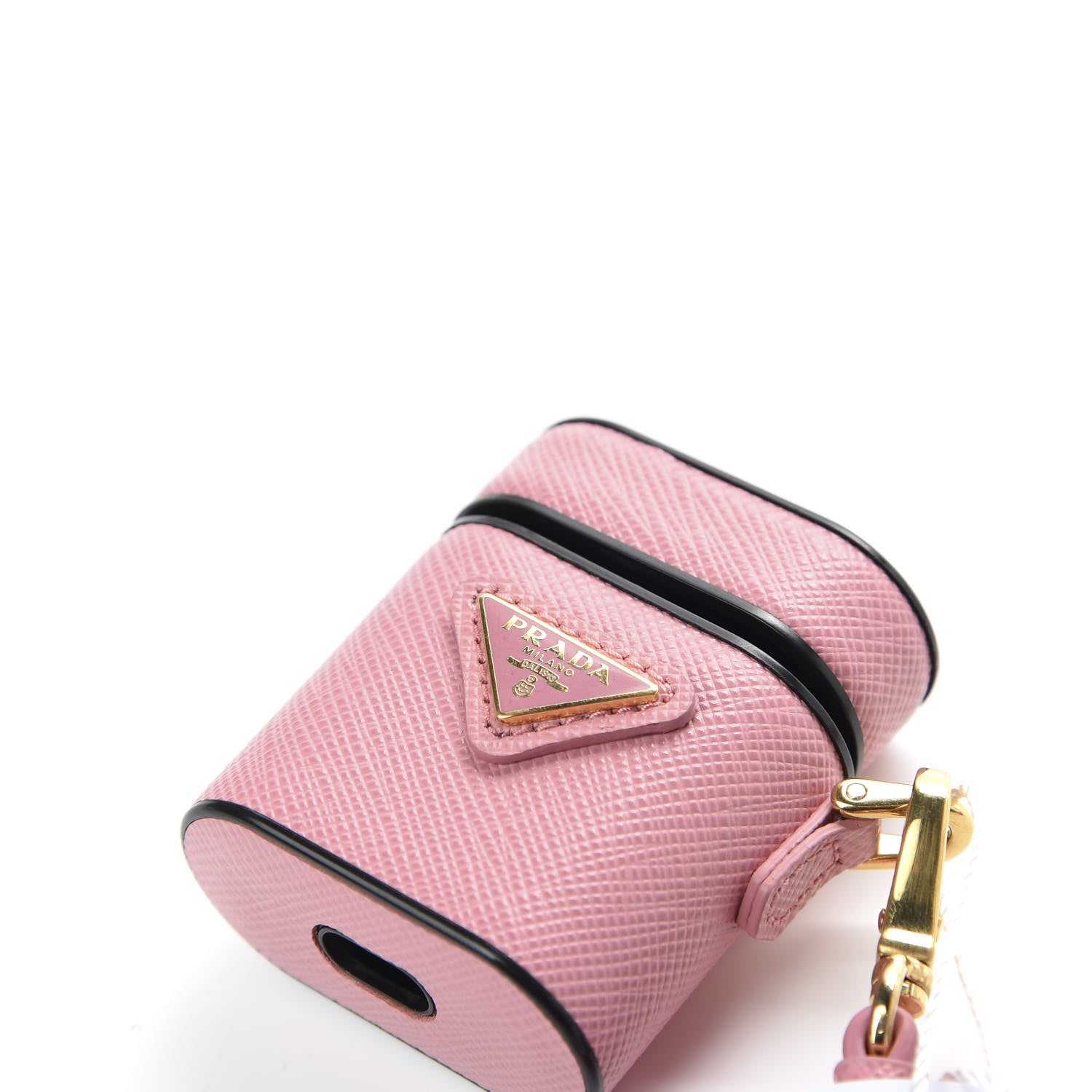 Prada Saffiano iPhone Airpods Case Pink 644308 – FASHIONPHILE