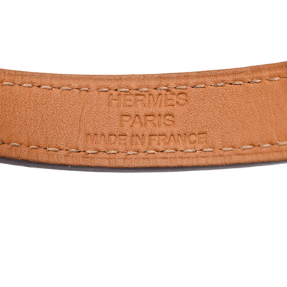 Hermes Epsom Kelly Double Tour Bracelet XS Rouge Casaque 4 of 6