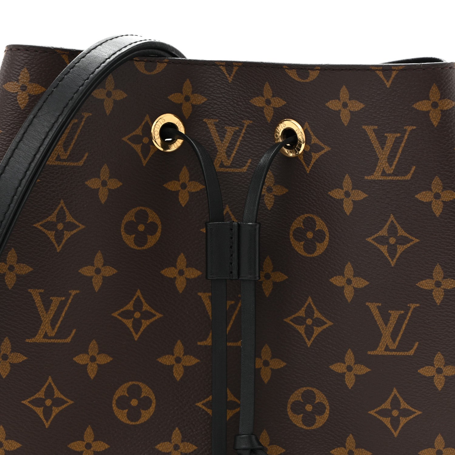 Louis Vuitton Monogram Neonoe MM Black 7 of 9