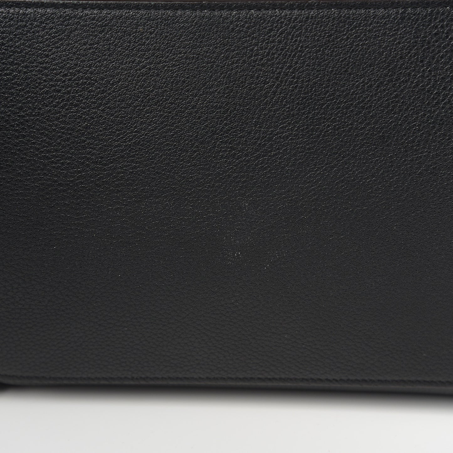Drummed Calfskin Mini Luggage Black