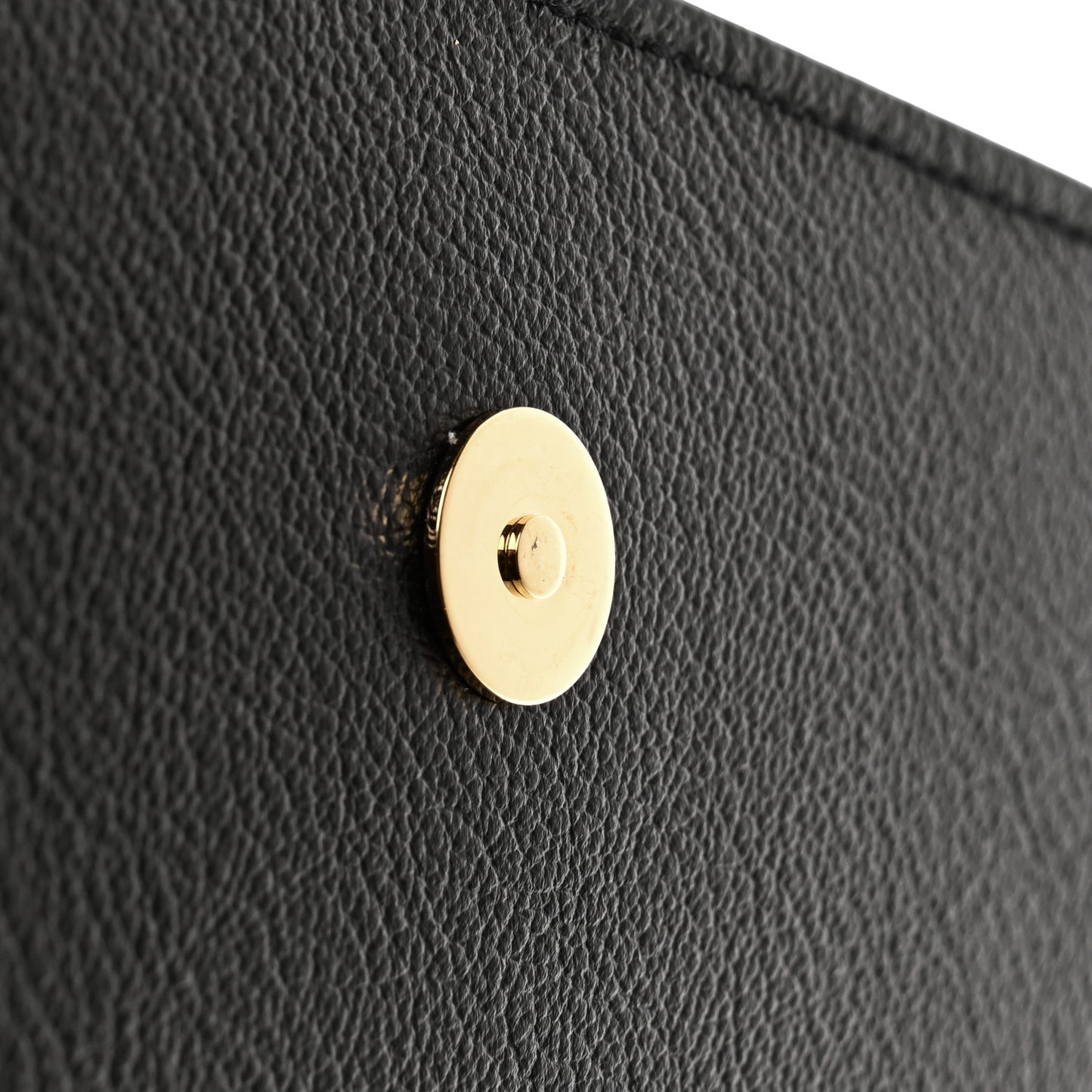 Calfskin Monogram Large Belle De Jour Clutch Black
