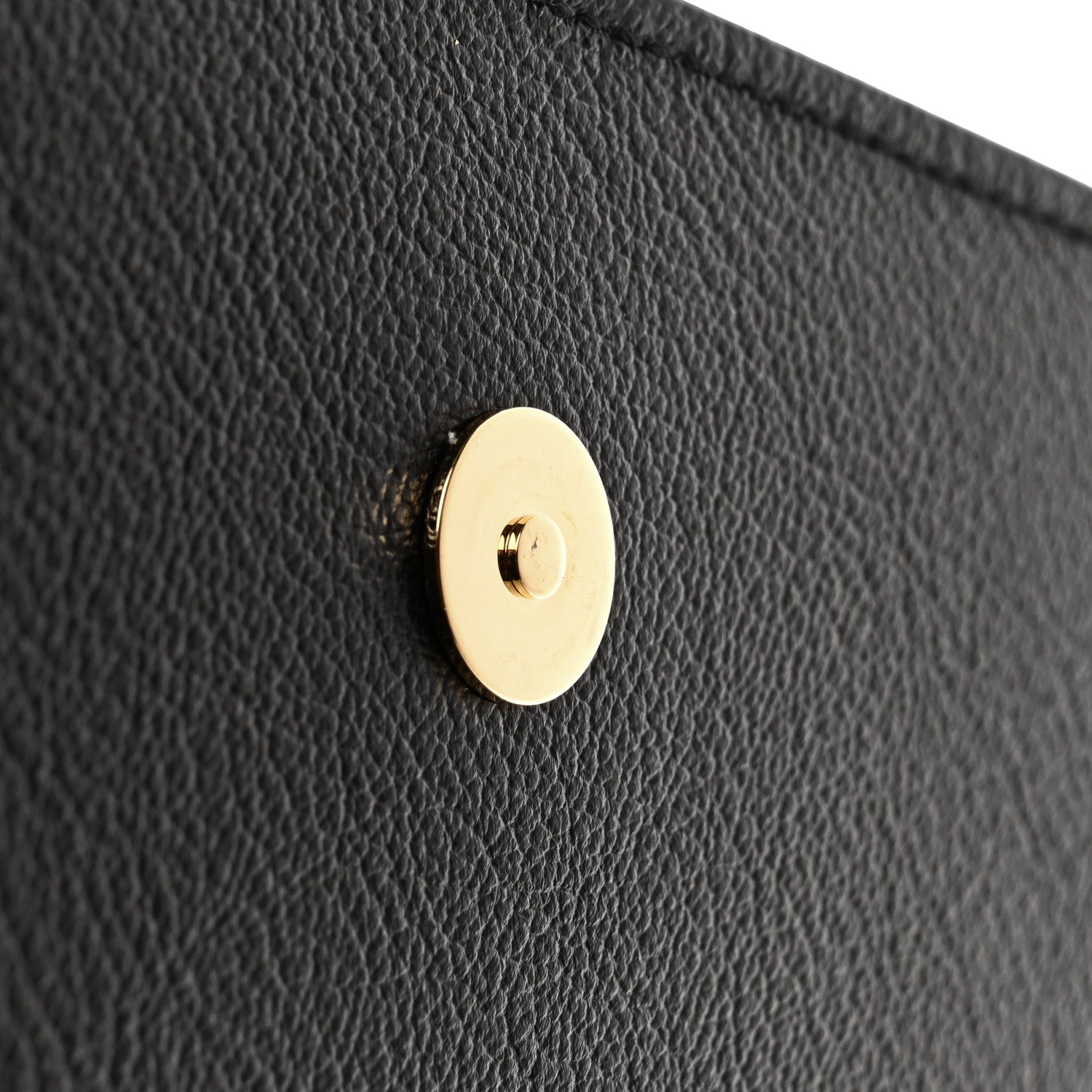 Saint Laurent Calfskin Monogram Large Belle De Jour Clutch Black 8 of 11