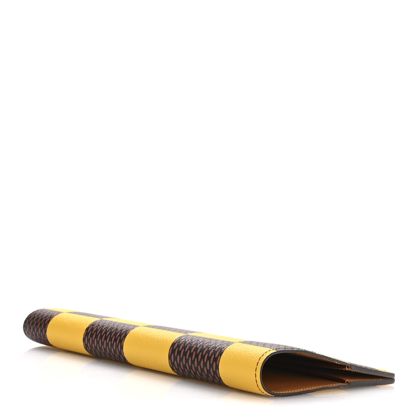 Damier Pop Auguste Notebook Cover Yellow