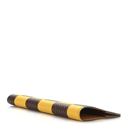 Louis Vuitton Damier Pop Auguste Notebook Cover Yellow 4 of 6