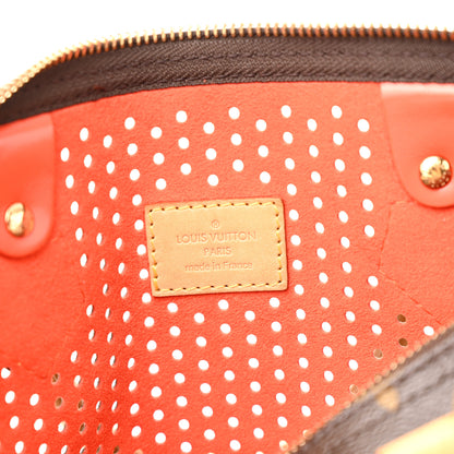 Louis Vuitton Monogram Perforated Speedy 30 Orange 6 of 11