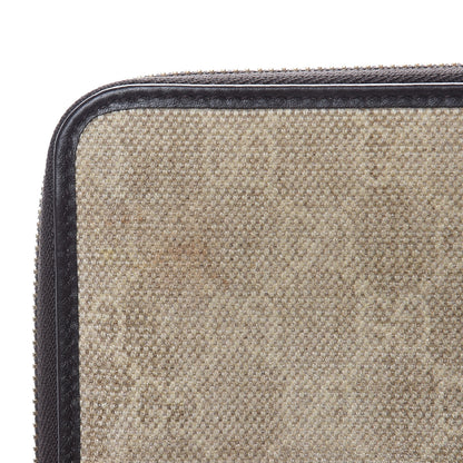 Gucci Monogram Zip Around Wallet Dark Brown 12 of 12