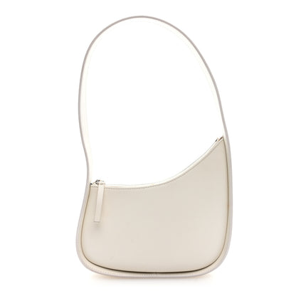 The Row Smooth Calfskin Half Moon Shoulder Bag New Ivory 1 of 9