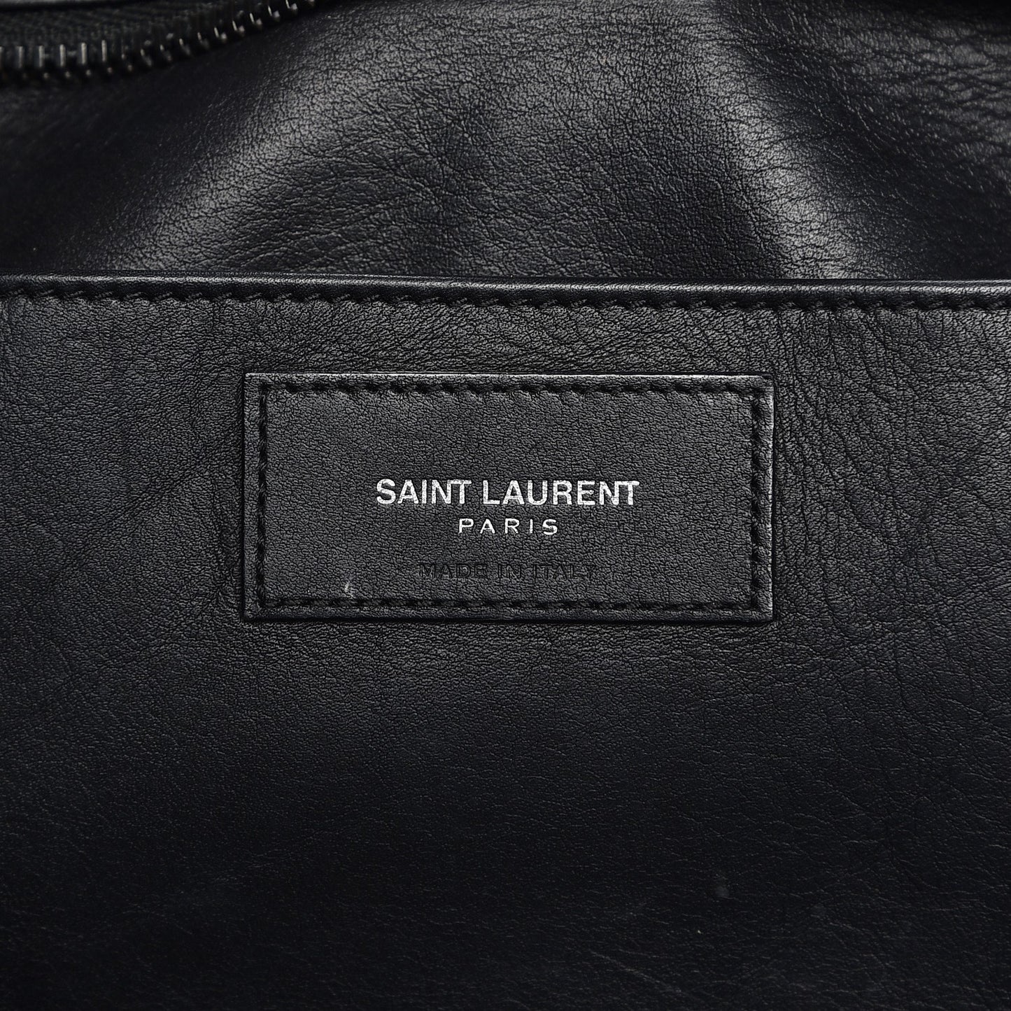 Smooth Calfskin Small Monogram Cabas Black