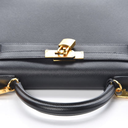 Hermes Epsom Kelly Sellier 28 Black 37 of 39