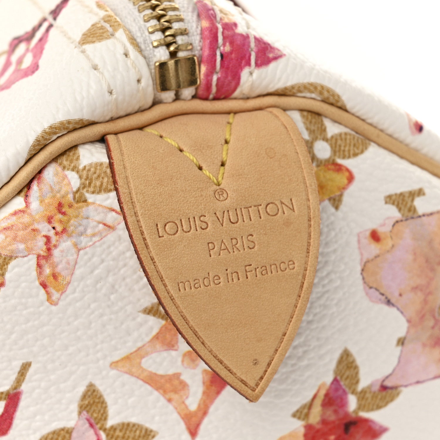Louis Vuitton Watercolor Aquarelle Speedy 30 White 6 of 11