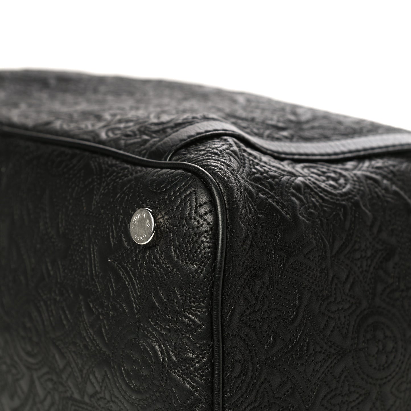 Monogram Lambskin Antheia Ixia MM Black