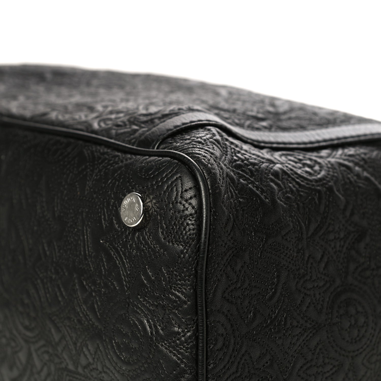 Louis Vuitton Monogram Lambskin Antheia Ixia MM Black 9 of 14