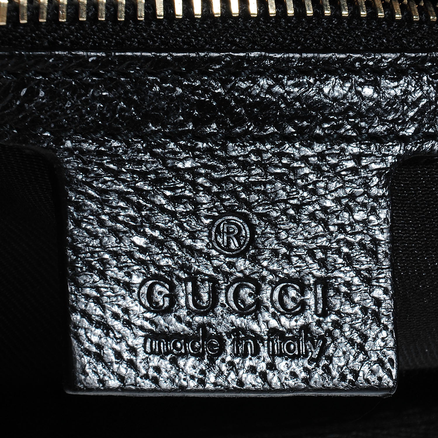 Gucci Monogram Anita Bamboo Top Handle Bag Black 6 of 7
