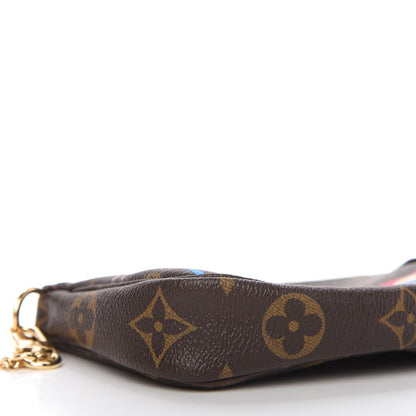 Louis Vuitton Monogram 2020 Christmas Animation Roller Coaster Mini Pochette Accessories Pivoine 6 of 9