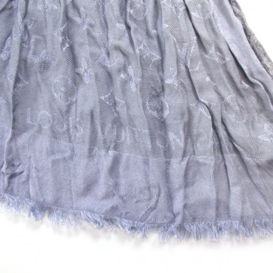 Louis Vuitton Monogram Bleached Denim Scarf 4 of 5
