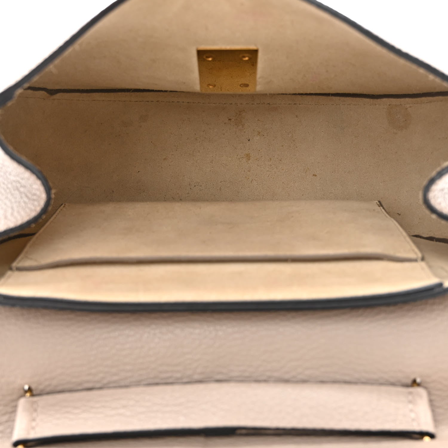 Chloe Grained Lambskin Drew Shoulder Bag Motty Grey 5 of 10