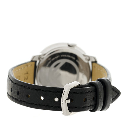 Fendi Stainless Steel Calfskin 28mm Run Away Quartz Watch Black 3 of 5