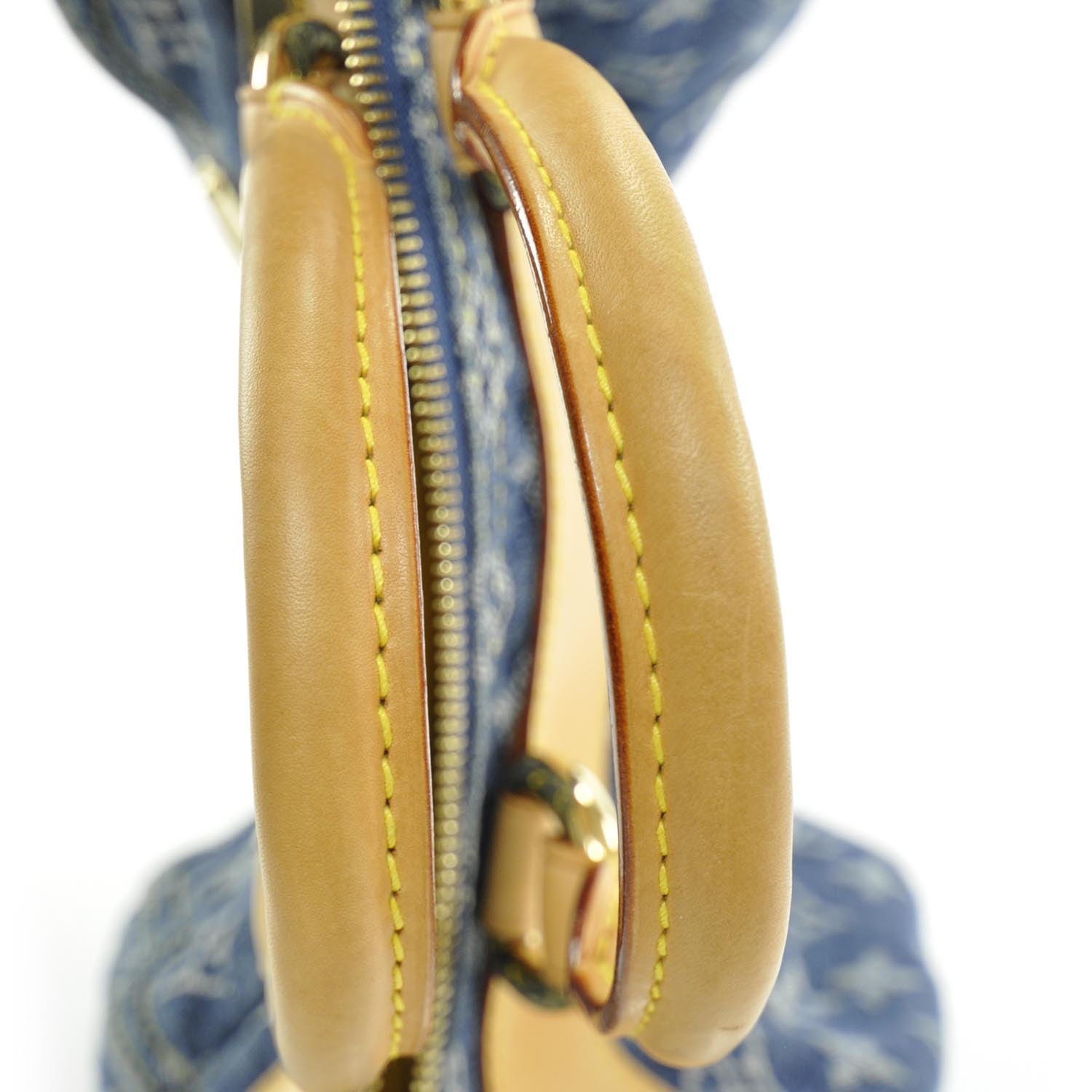 Louis Vuitton Monogram Denim Neo Speedy Blue 10 of 11