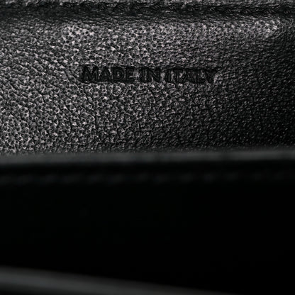 Celine Calfskin Quilted Medium C Bag Black 8 of 10