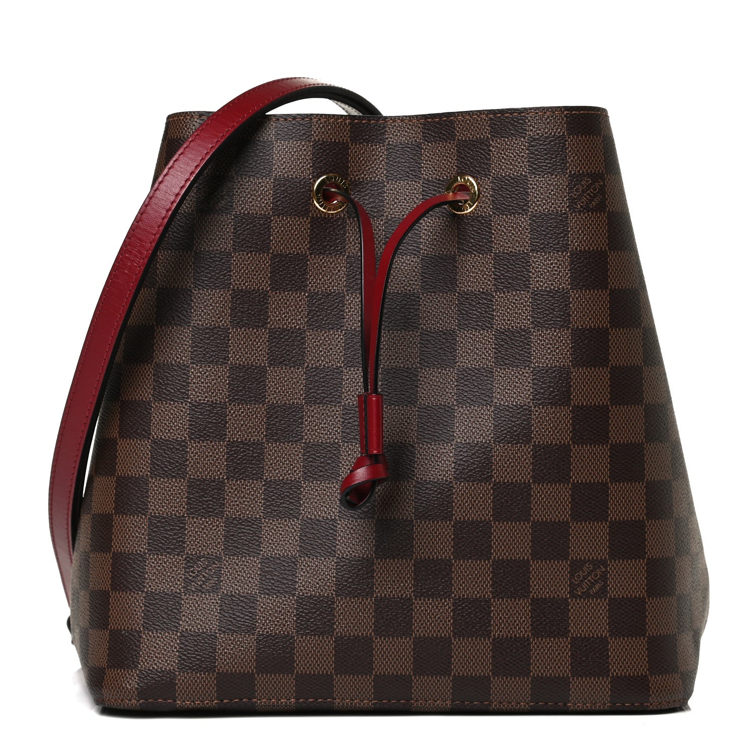 Louis Vuitton Damier Ebene Neonoe MM Cherry Berry 1 of 18