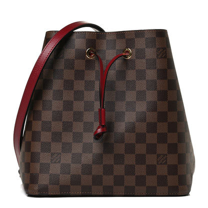 Louis Vuitton Damier Ebene Neonoe MM Cherry Berry 1 of 18