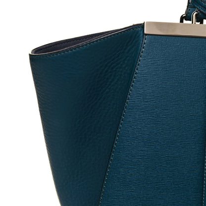 Fendi VItello Elite Flamingo Large 3Jours Tote Oceano 13 of 17