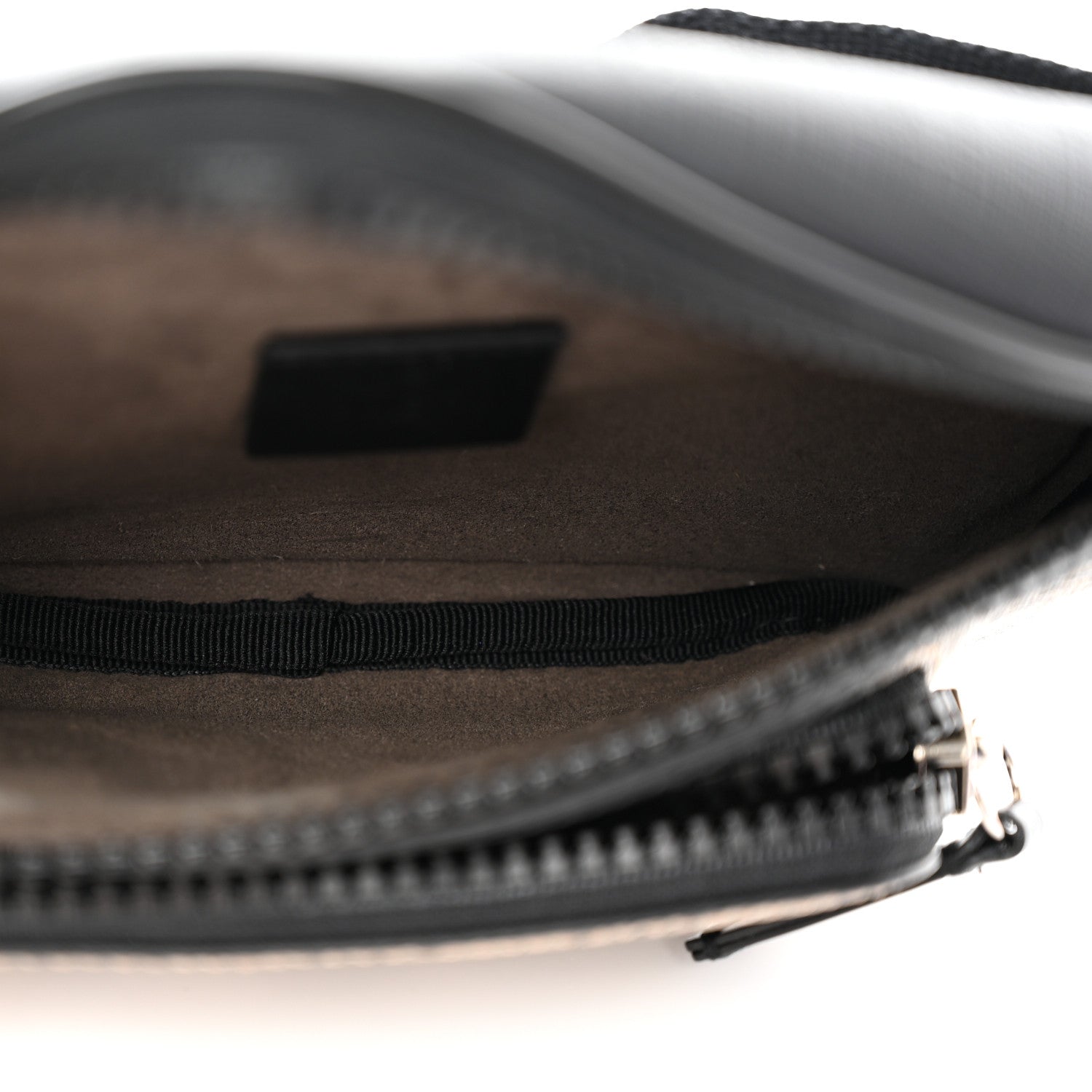Gucci GG Supreme Monogram Belt Bag Black 6 of 12