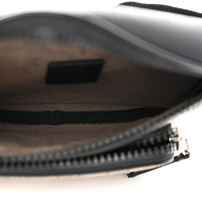 Gucci GG Supreme Monogram Belt Bag Black 6 of 12