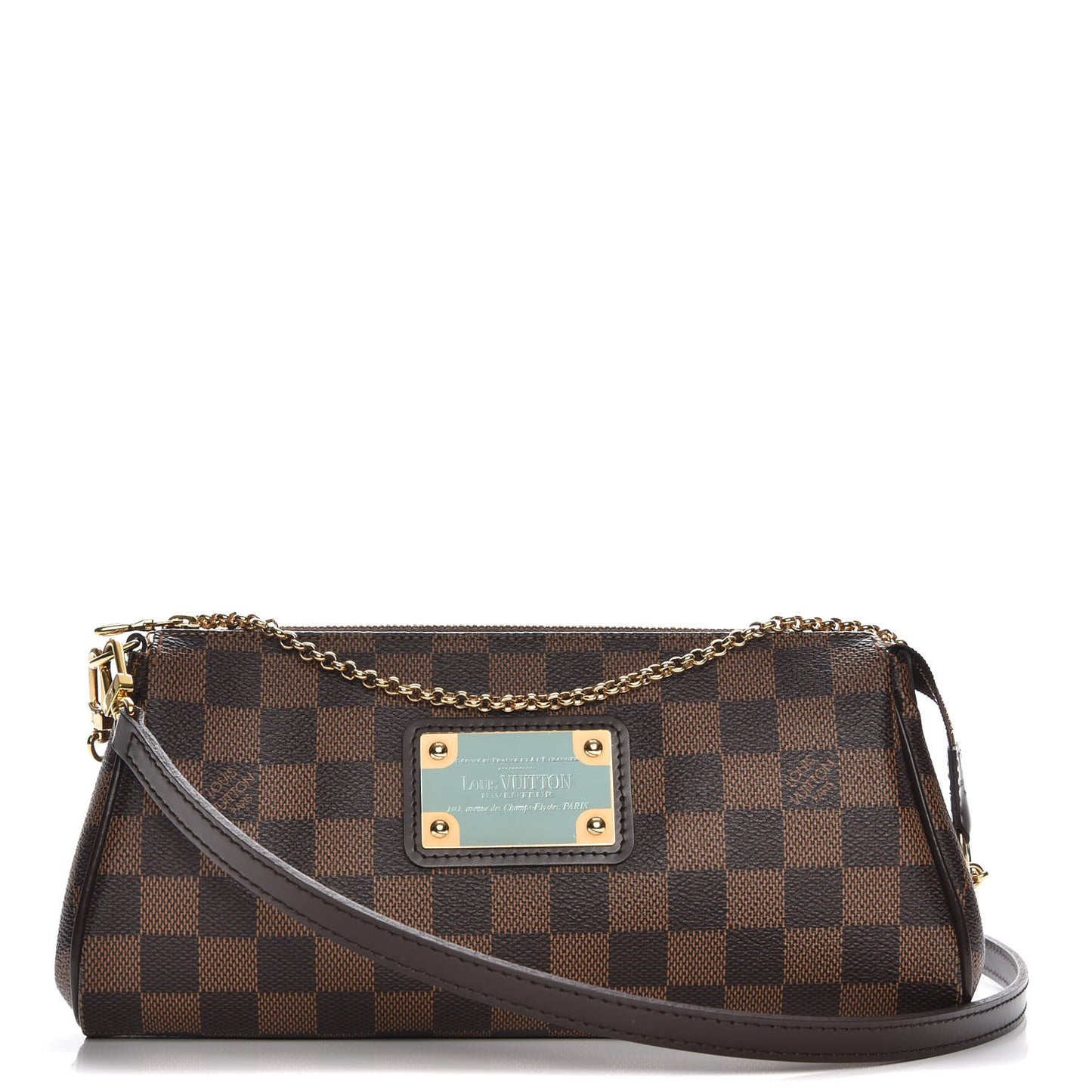Damier Ebene Eva Clutch