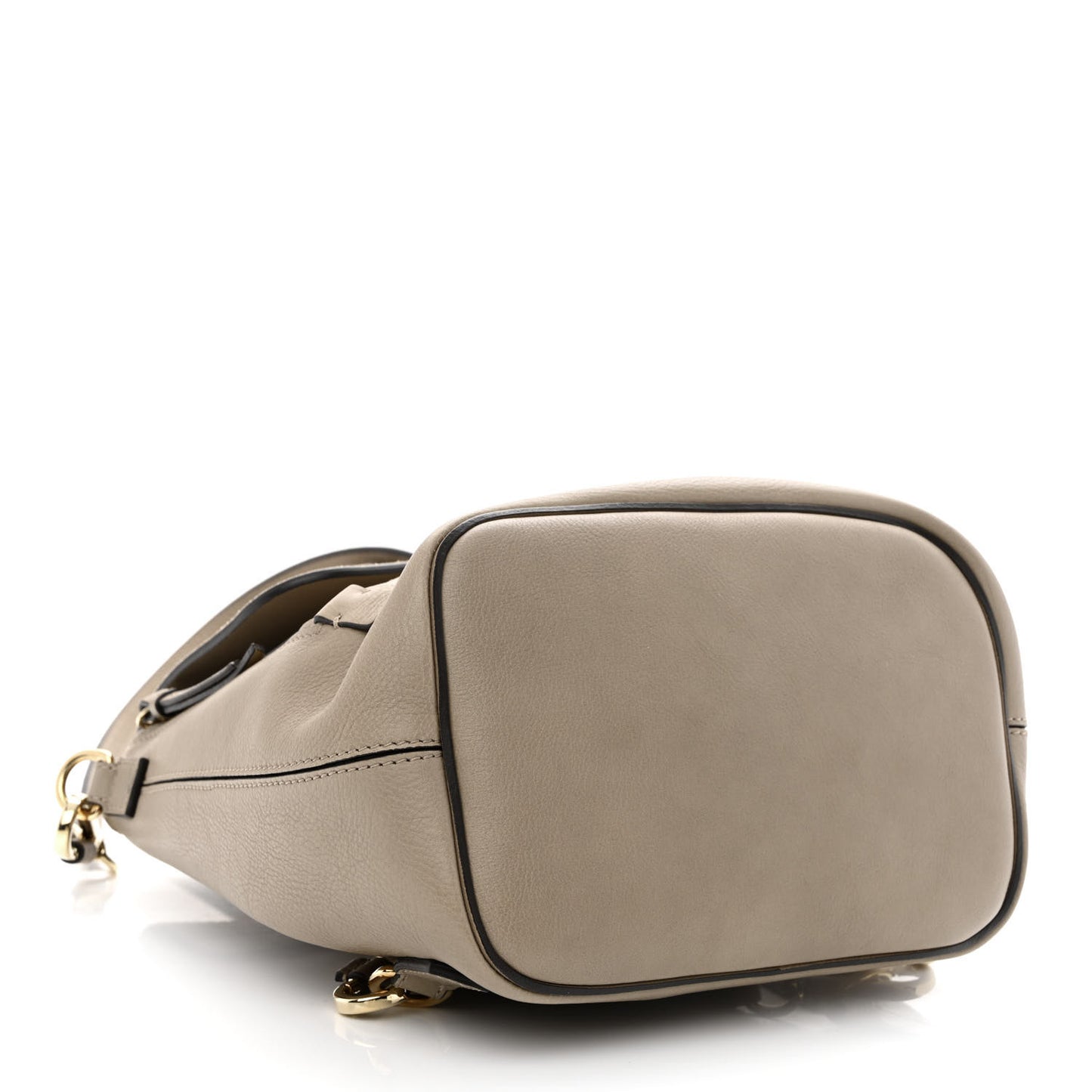 Suede Calfskin Medium Faye Backpack Motty Grey