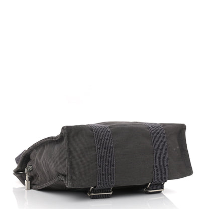 Hermes Canvas Herline Backpack Grey 4 of 8