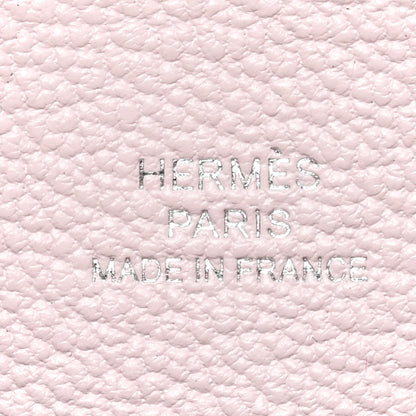 Hermes Chevre Mysore Calvi Card Case Mauve Pale 6 of 8