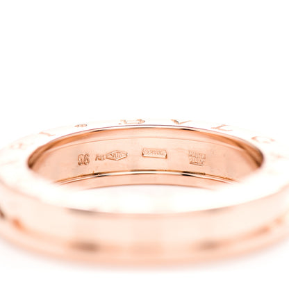 Bulgari 18K Rose Gold B.Zero1 One-Band Ring 56 7.5 5 of 5
