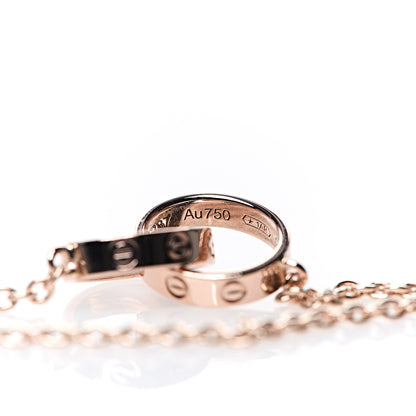 Cartier 18K Pink Gold Interlocking LOVE Bracelet 3 of 7