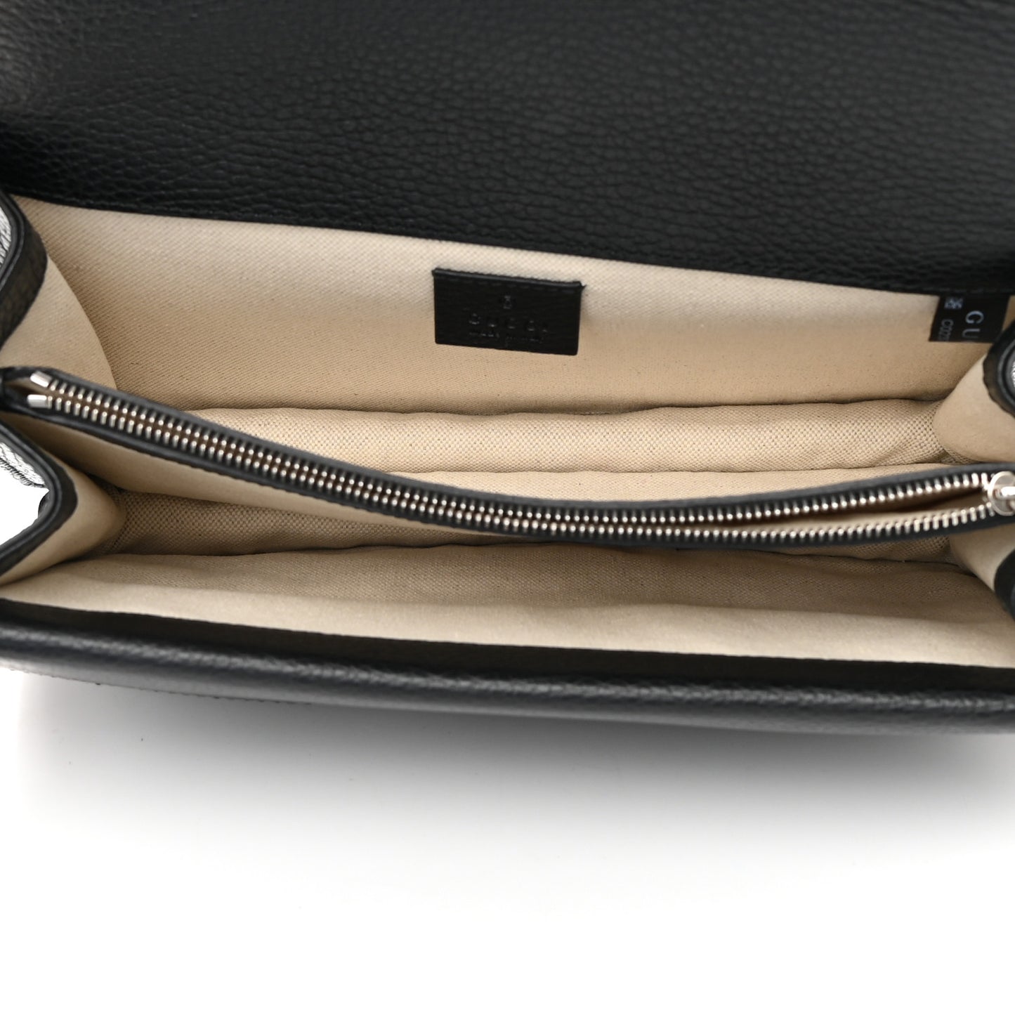 Pebbled Calfskin Small Dionysus Shoulder Bag Black