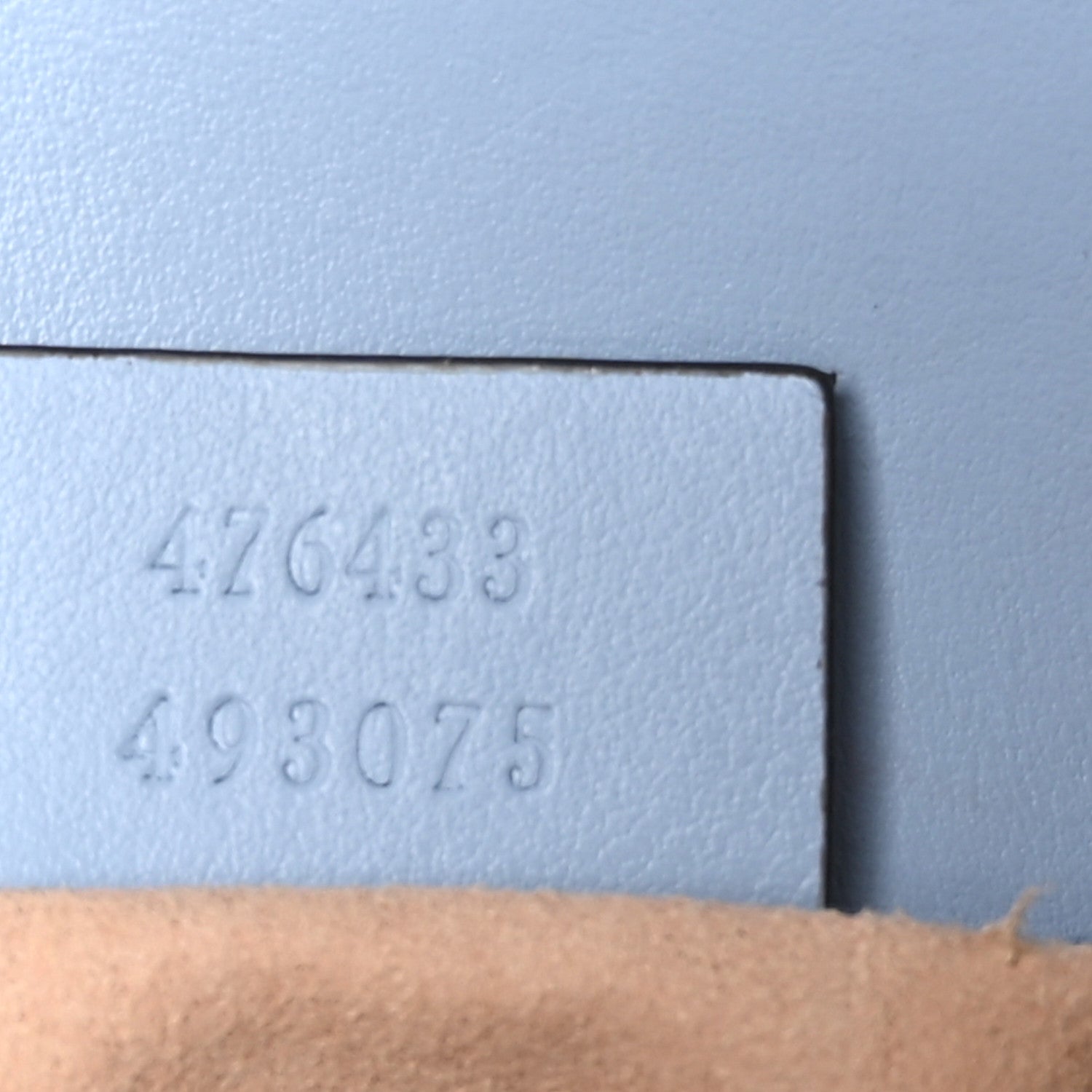 Gucci Calfskin Matelasse Super Mini GG Marmont Shoulder Bag Porcelain Light Blue 7 of 10