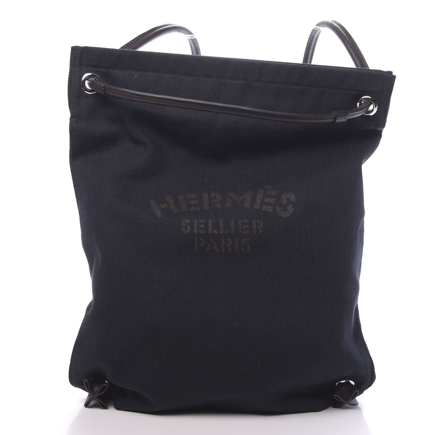 Hermes Toile Swift Maline Bag Navy Ebene 4 of 11