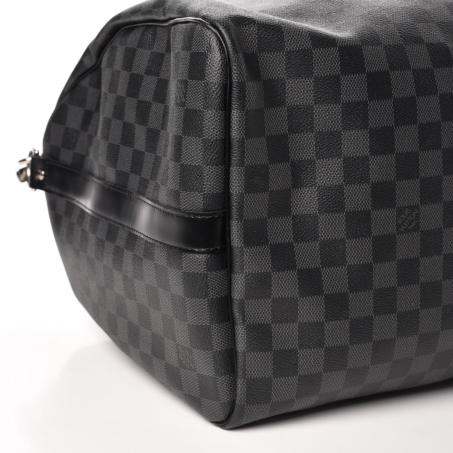 Louis Vuitton Damier Graphite Keepall Bandouliere 55 16 of 18