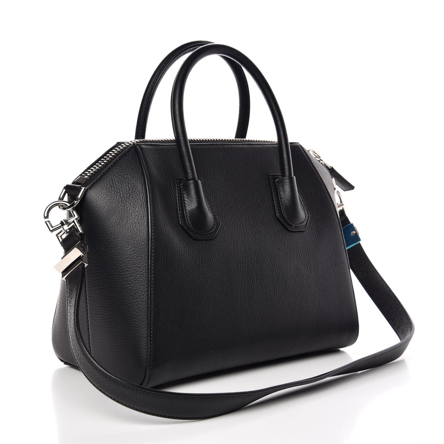 Sugar Goatskin Small Antigona Black