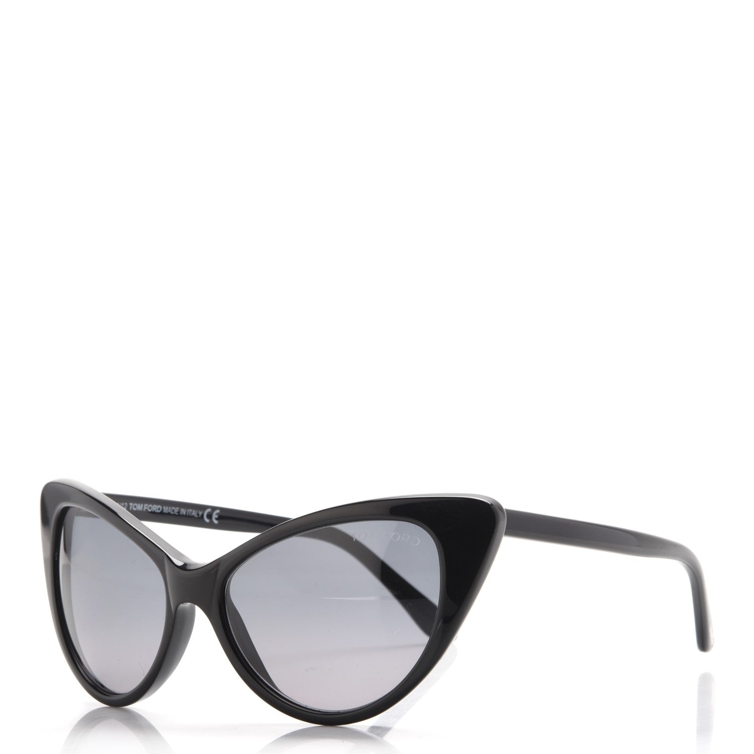 Tom Ford Nikita Cat Eye Sunglasses TF173 Black 1 of 8