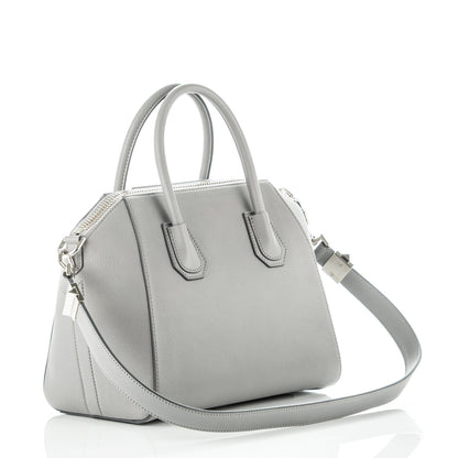 Givenchy Sugar Goatskin Small Antigona Pearl Grey 3 of 7