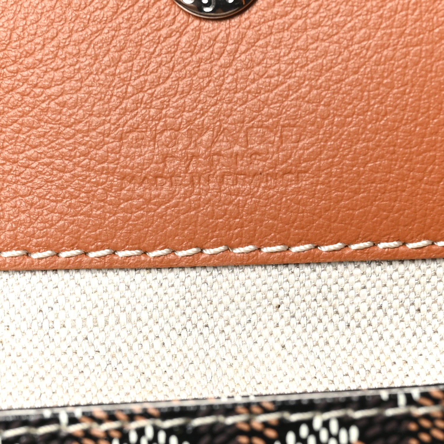 Goyard Goyardine Saint Louis GM Black Gold 7 of 11