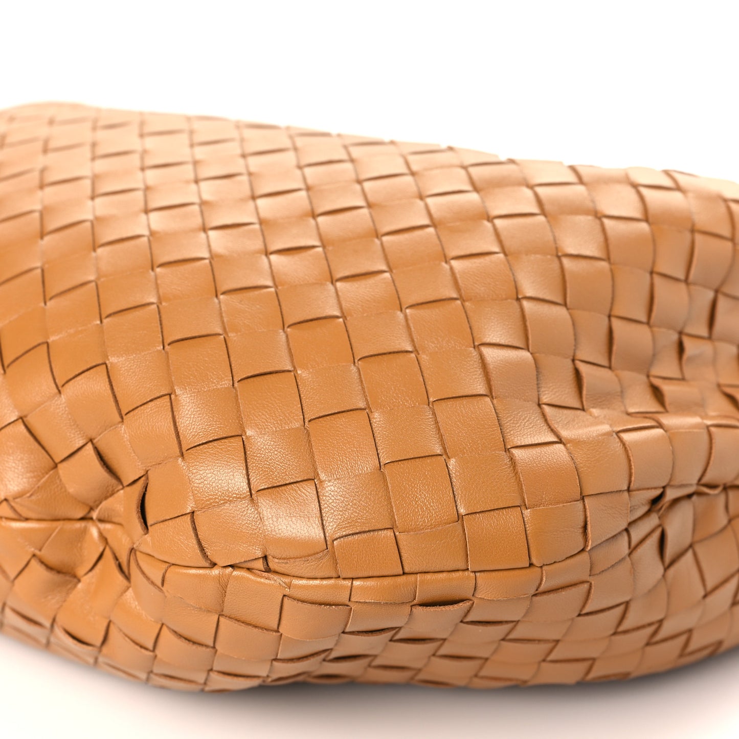 Nappa Intrecciato Small Jodie Caramel