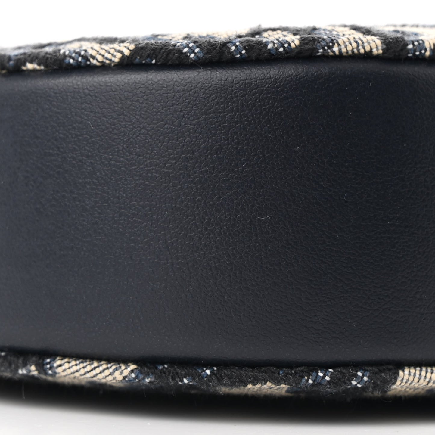 Oblique Saddle Rodeo Pouch Navy Blue