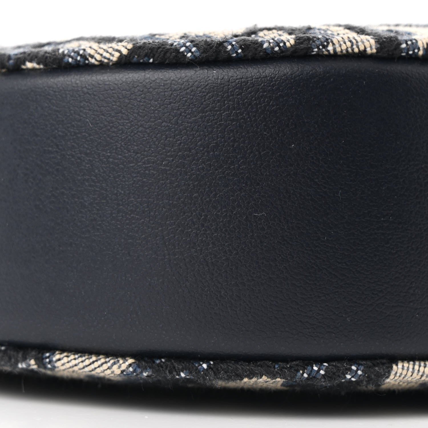 Christian Dior Oblique Saddle Rodeo Pouch Navy Blue 10 of 11