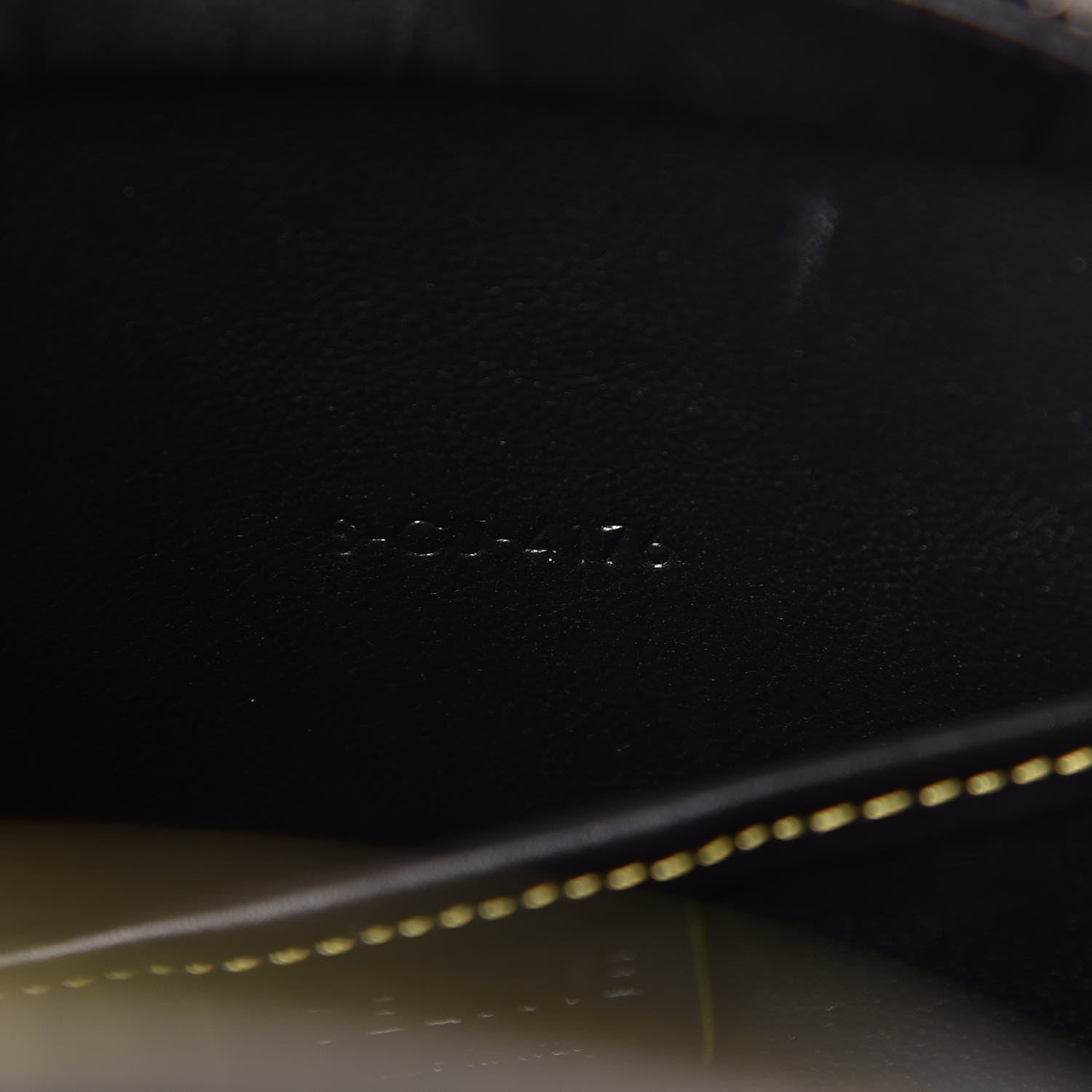 Celine Satin Calfskin Nano Debossed Luggage Black 7 of 11