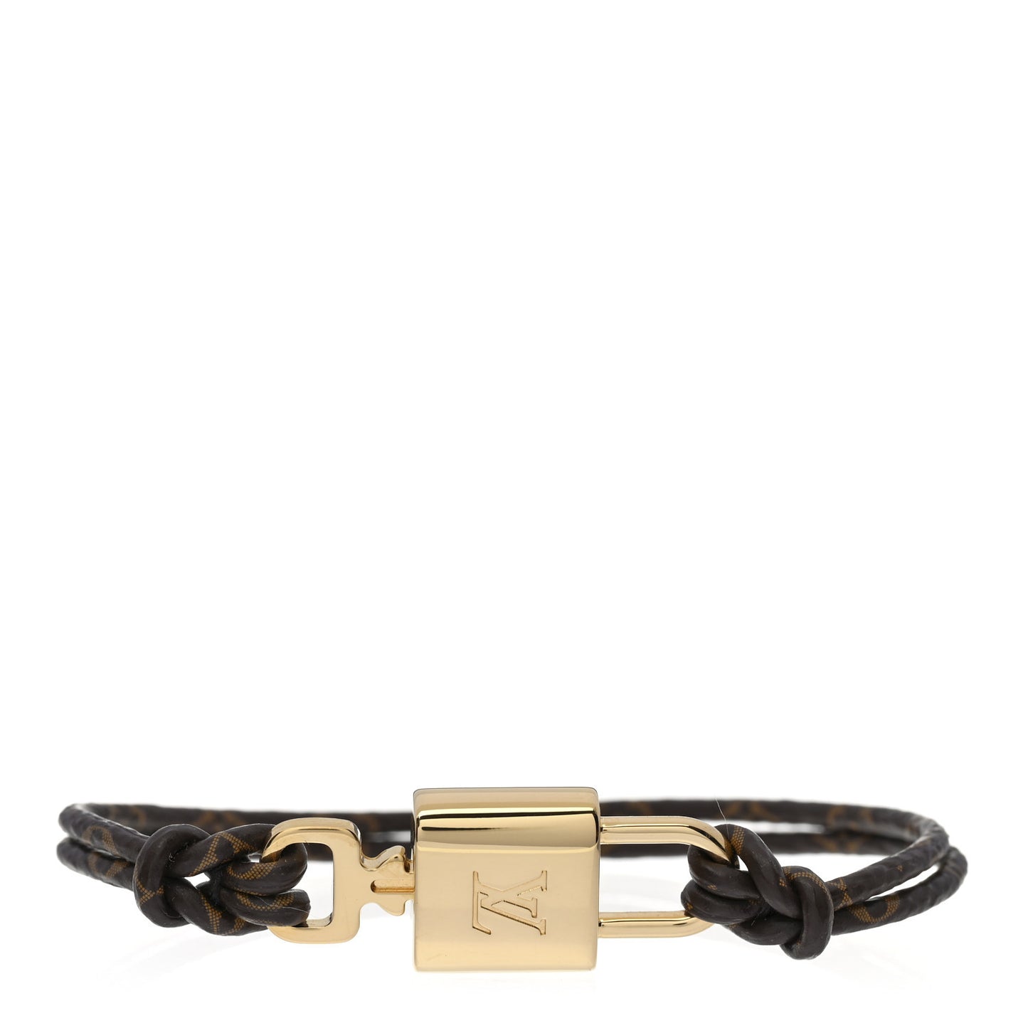 Monogram LV Padlock Bracelet 17