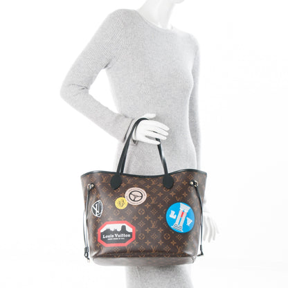 Louis Vuitton Monogram World Tour Neverfull MM 2 of 7