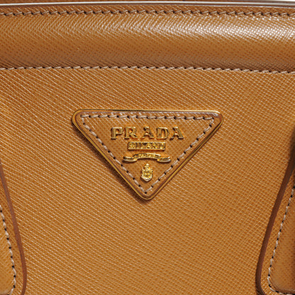 Prada Saffiano Lux Parabole Tote Caramel 5 of 10
